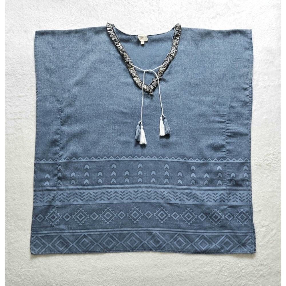SURF GYPSY chic travel resort swimwear swim caftan kaftan coverup cover-up s - Picture 3 of 8